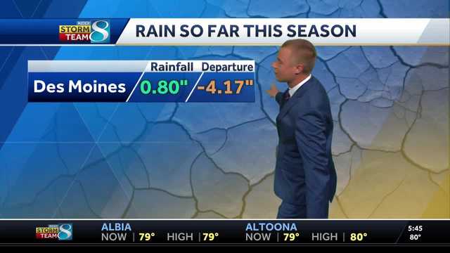 By the numbers: Fall rain deficits worsening across Iowa