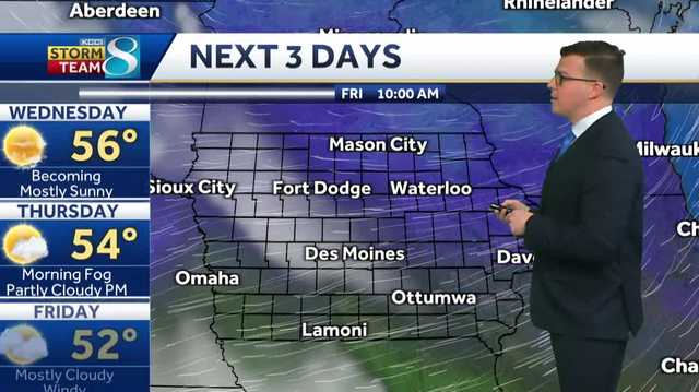 Sun and temperatures in the 50s return to Iowa after dense fog - Vimarsana News
