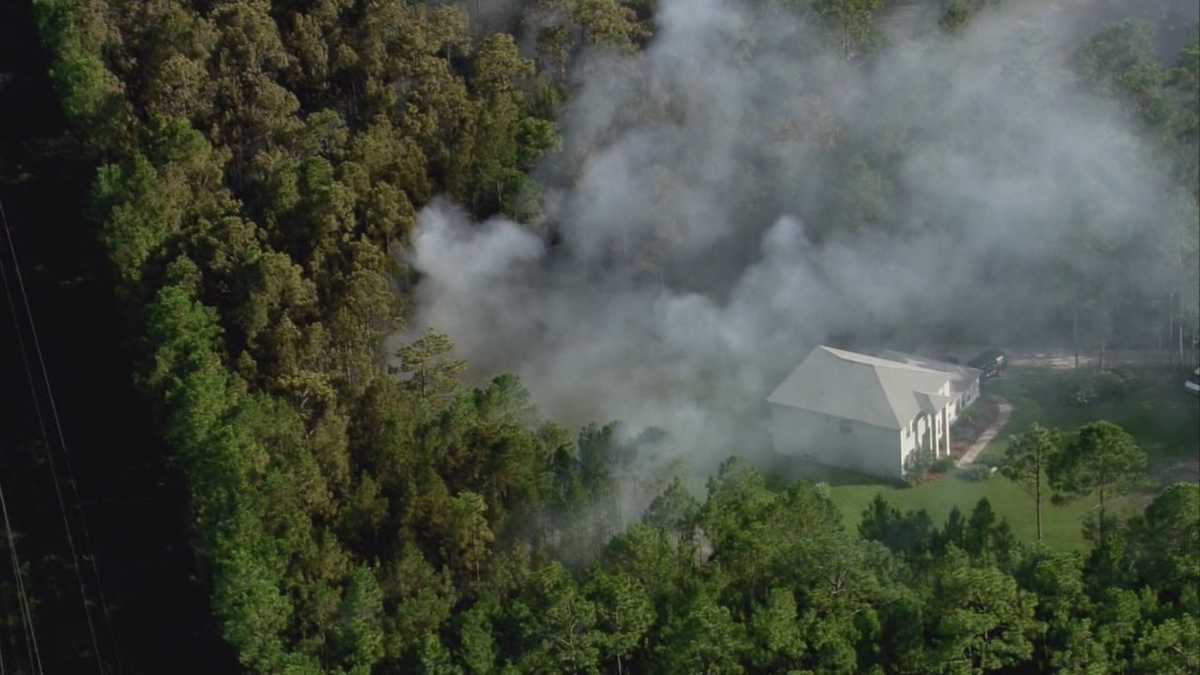 Brush fire contained in Volusia