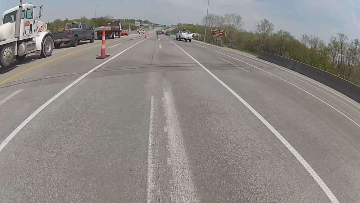 Ghost lane lines confusing some drivers