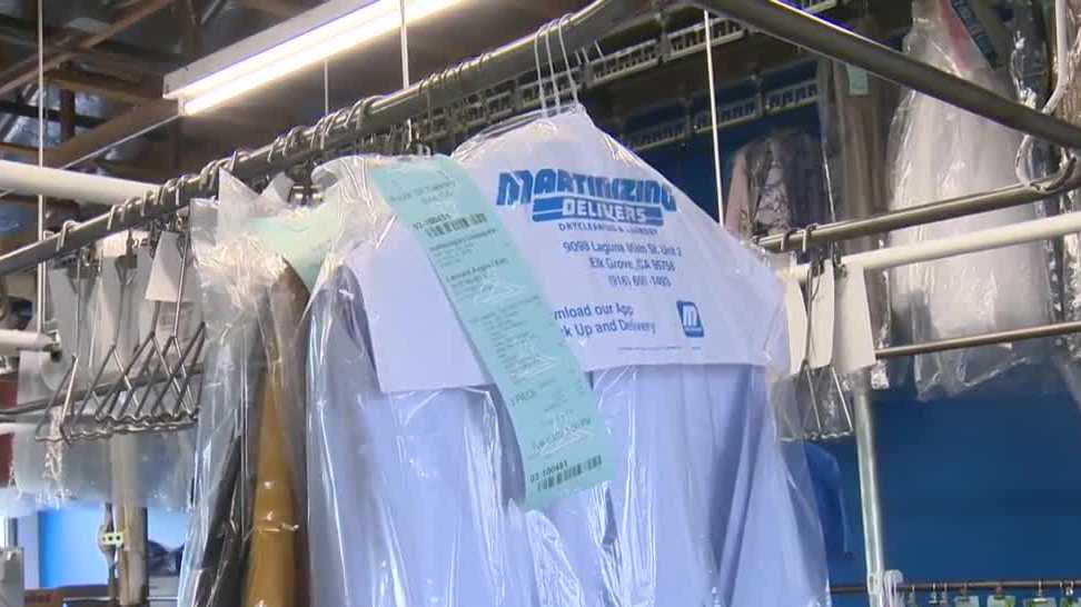 Elk Grove business offers free dry cleaning to unemployed people going