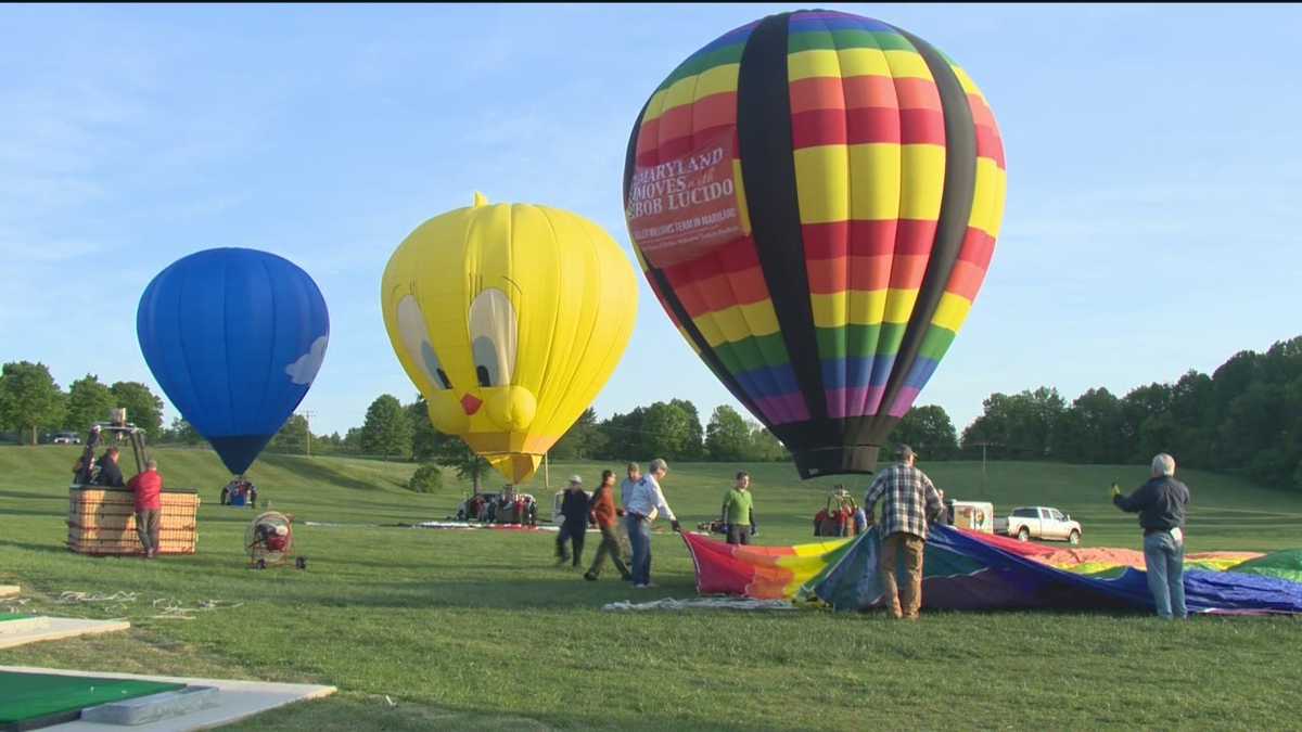 Preakness Celebration Balloon Festival takes off