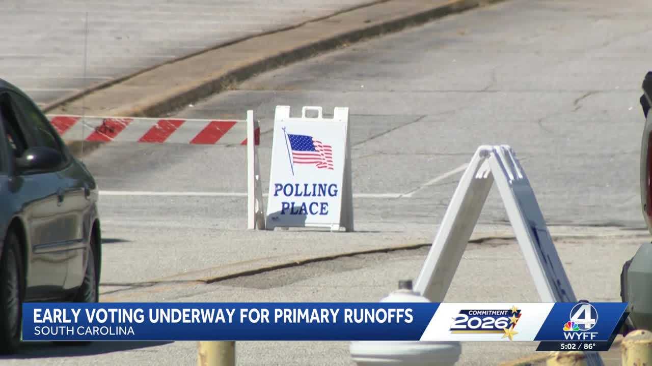 Voters head to the polls for the early voting period of the primary runoff