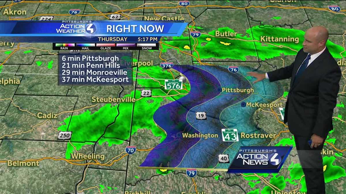 Pittsburgh's Action Weather Forecast: Rain returns to the area