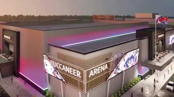 des moines buccaneers, merle hay mall end talks to build ice arena
