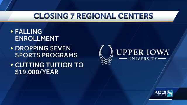 Small college cuts: Upper Iowa cuts jobs, closes education centers