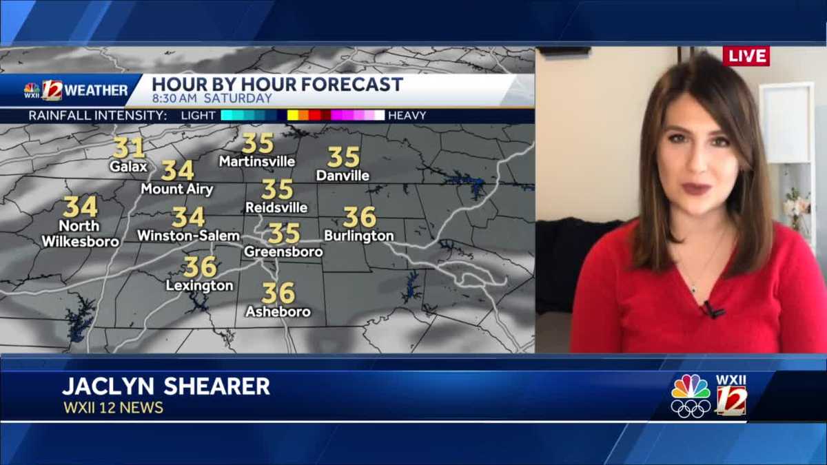 WATCH: Wintry Mix Expected This Weekend