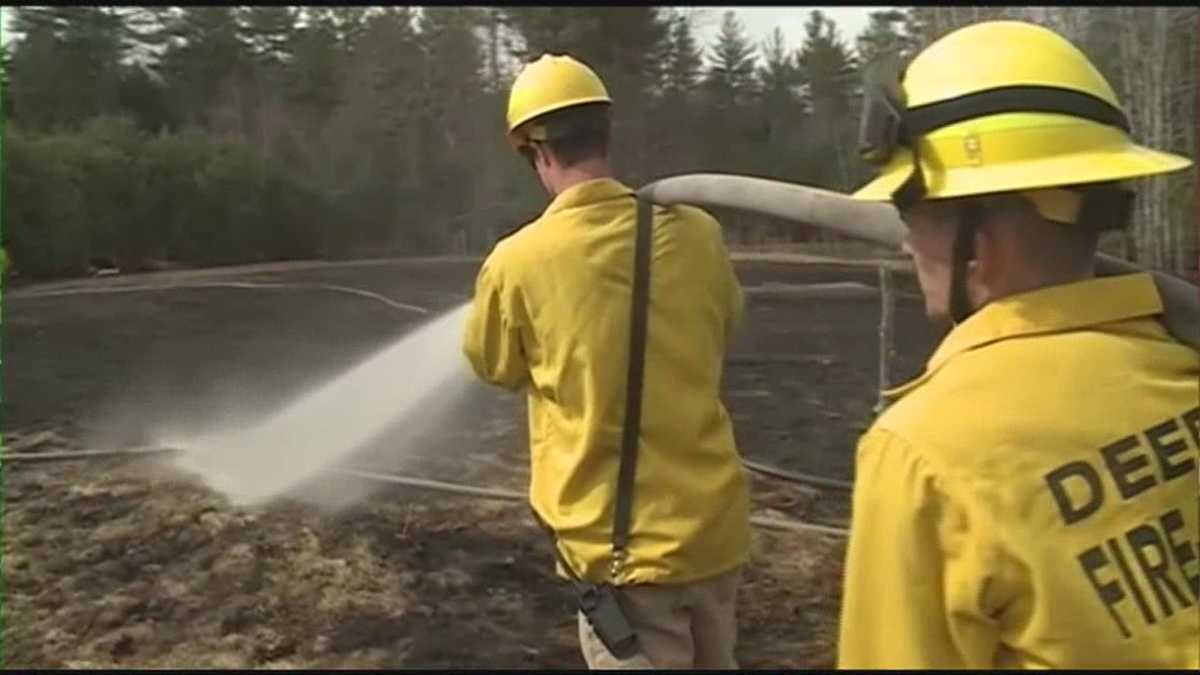 Brush fires sparked in NH