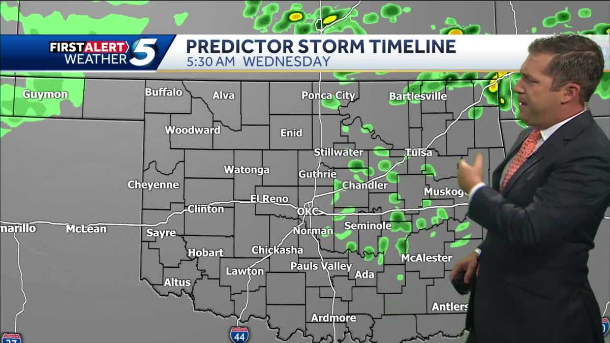 Rain develops tonight