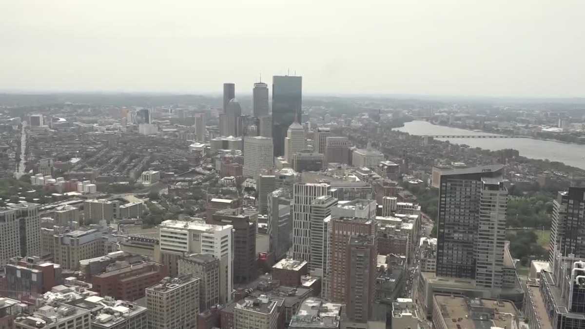 What's up with the sepia tone sky over Boston? StormTeam 5 explains