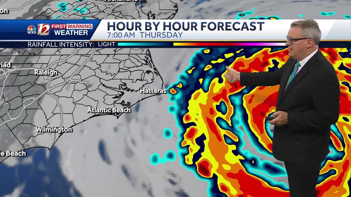 Erin on approach: Hurricane will increase impact along North Carolina Coast Wednesday