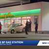 Police respond after driver crashes into BP gas station in Winston-Salem