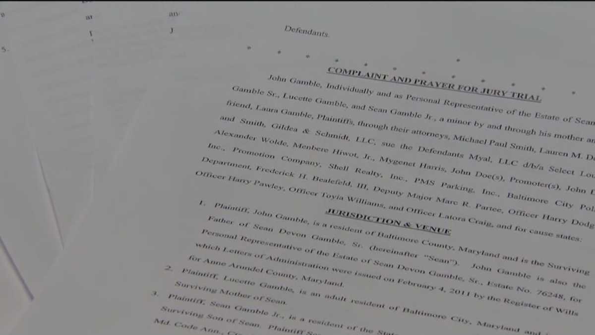 Case dismissed in 'friendly fire' suit again Baltimore police