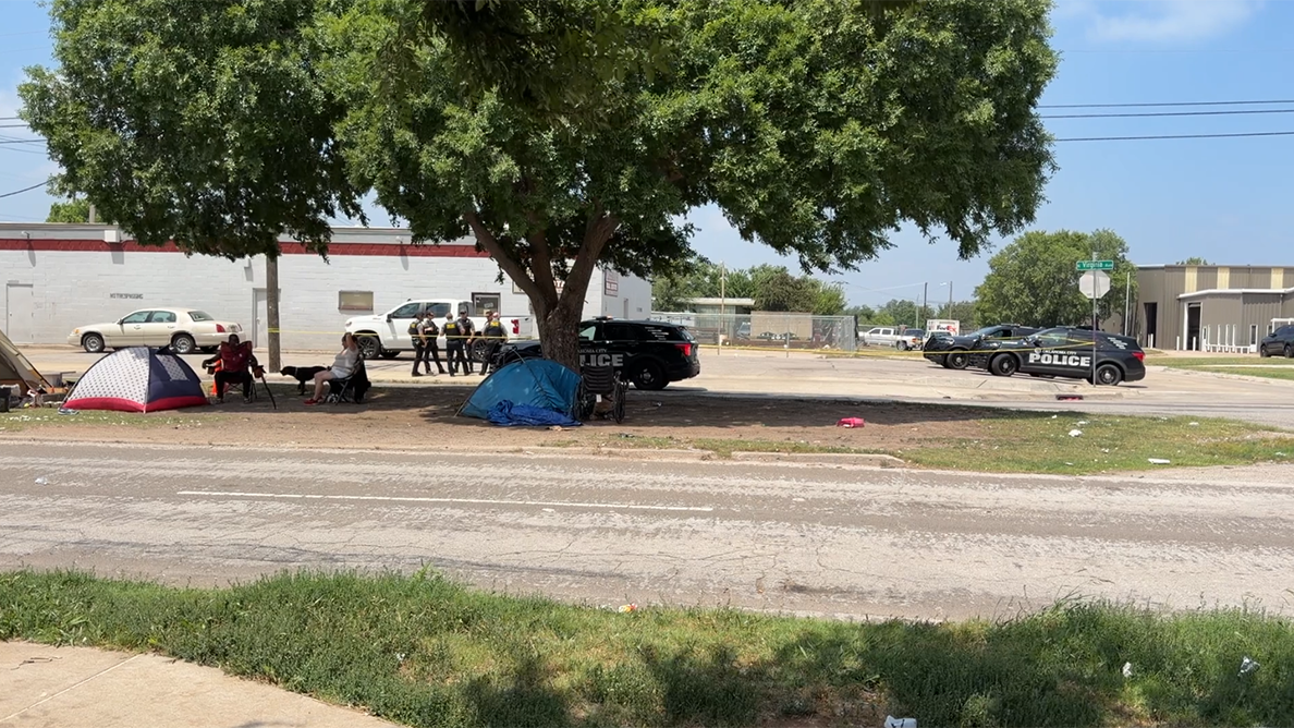 Person taken to hospital after shooting near homeless encampment in northwest OKC