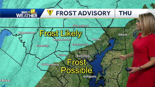 Frosty start to Thursday, but warmer weekend