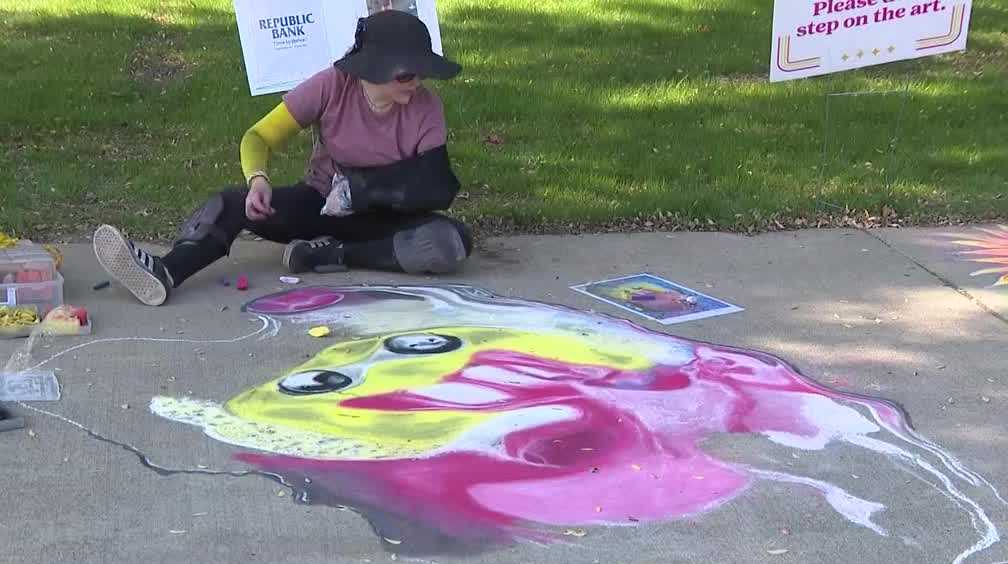 Bringing creativity to the streets: Via Colori Street Painting Festival ...