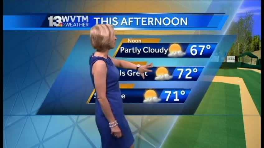 Brighter skies with warmer temps expected