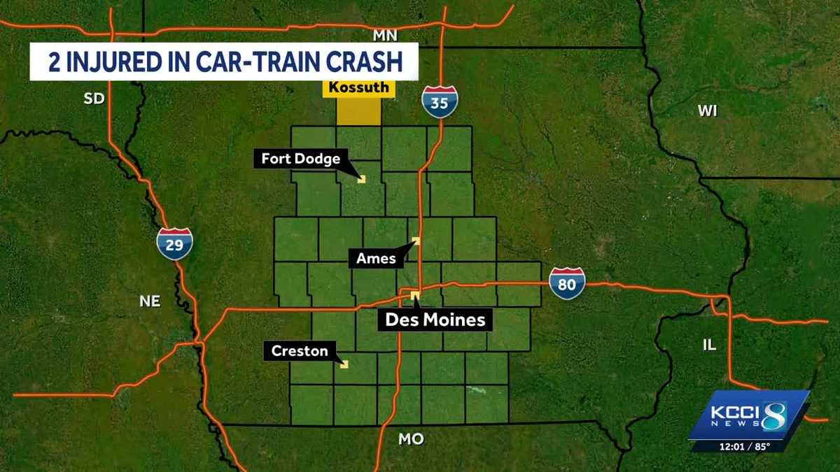 Iowa train crash leaves 2 teens hospitalized - KCCI