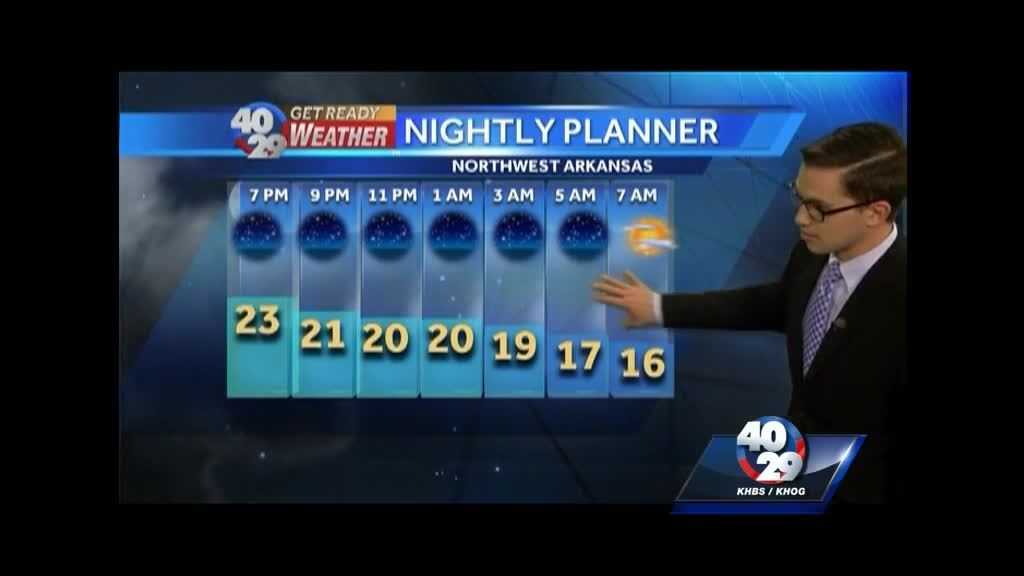 A very cold start to our work week