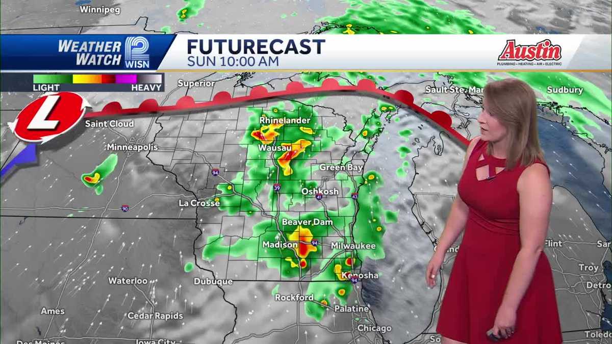 Weather: Showers to sunshine for Father's Day