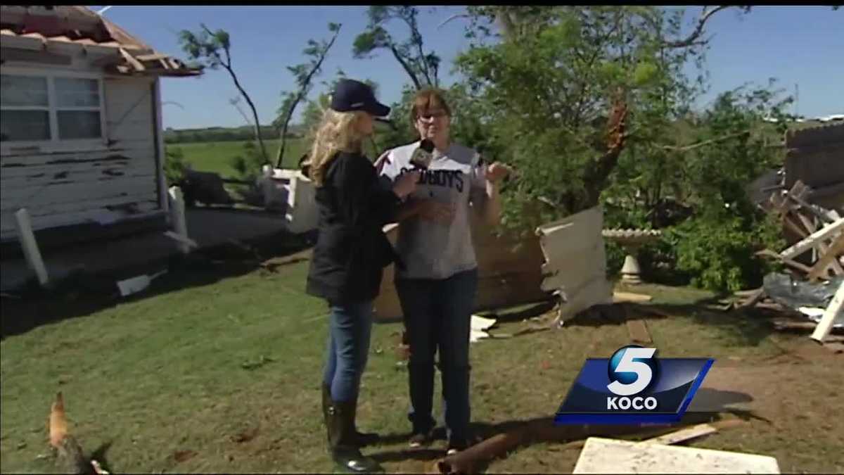 Woman says she survived tornado because of father’s dying wish