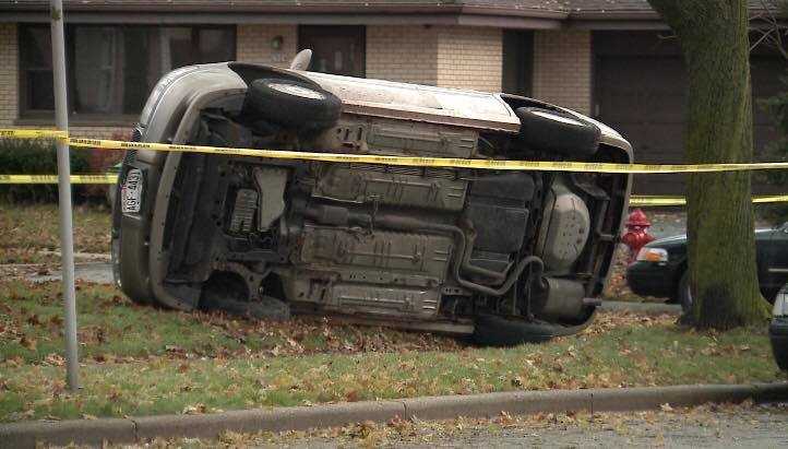 Carjacking Leads To Police Chase, Rollover Crash