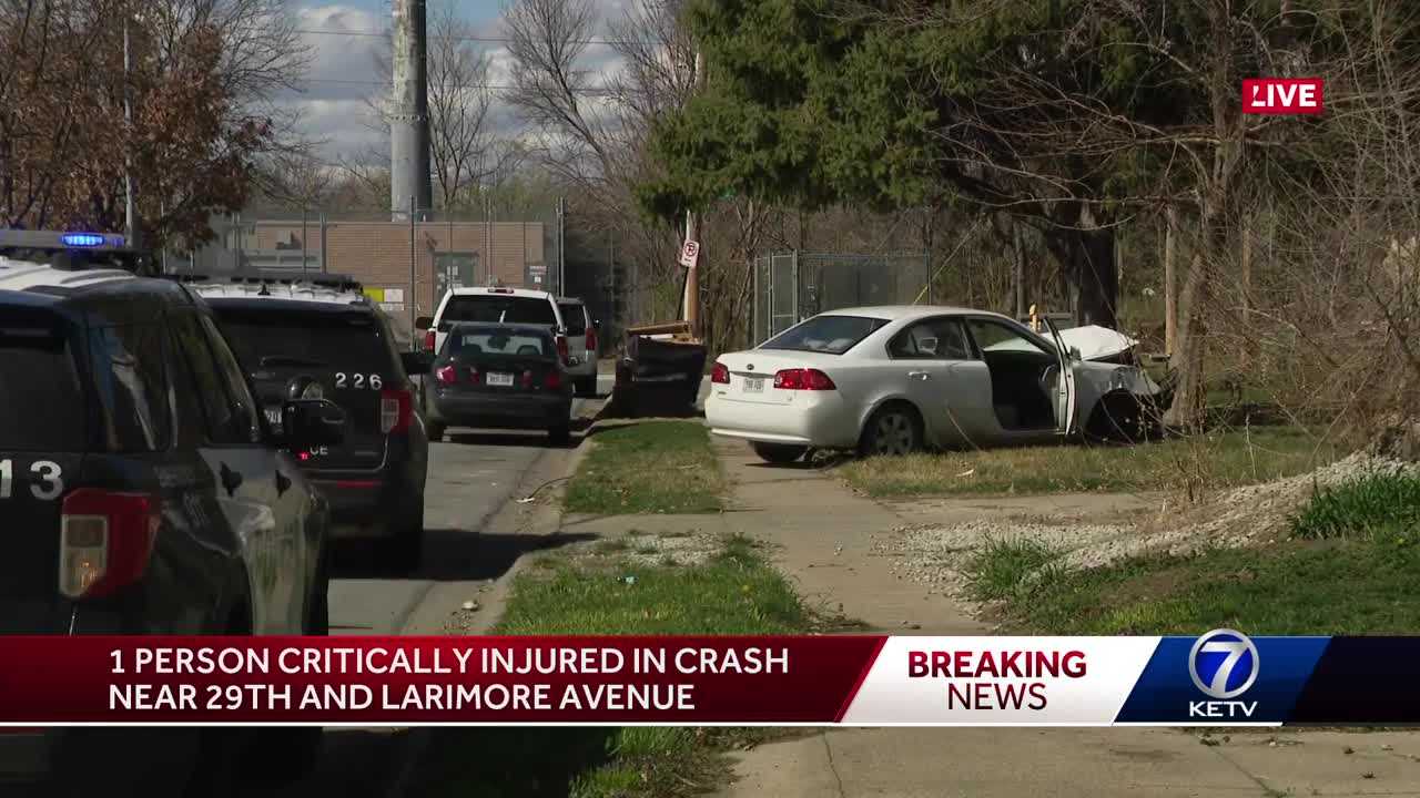 Omaha Crash Critically Injures 1 Person