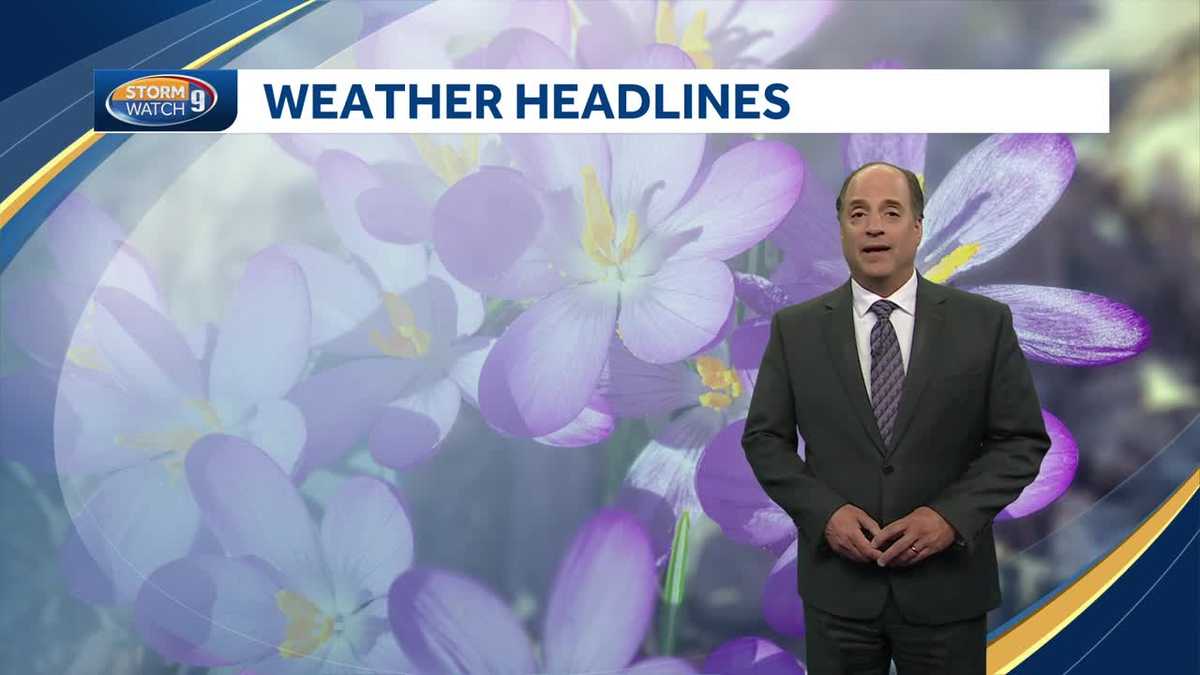 NH forecast video: Some shower chances ahead of pleasant weekend
