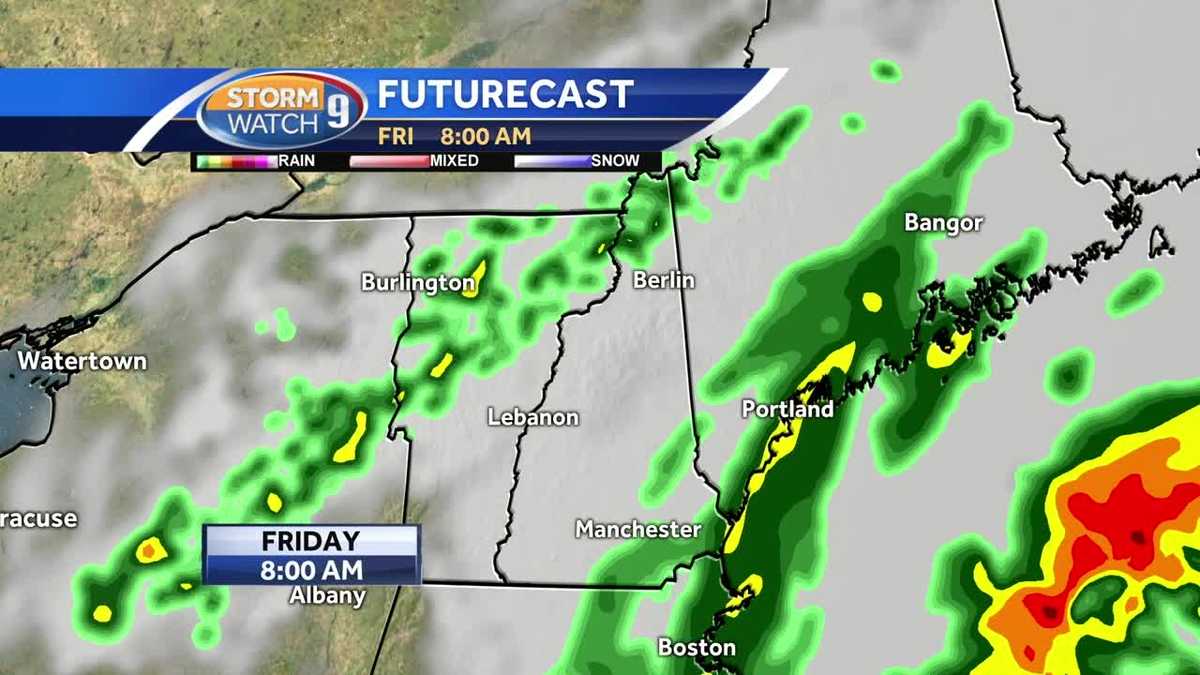 Strong coastal storm to mostly stay offshore Friday
