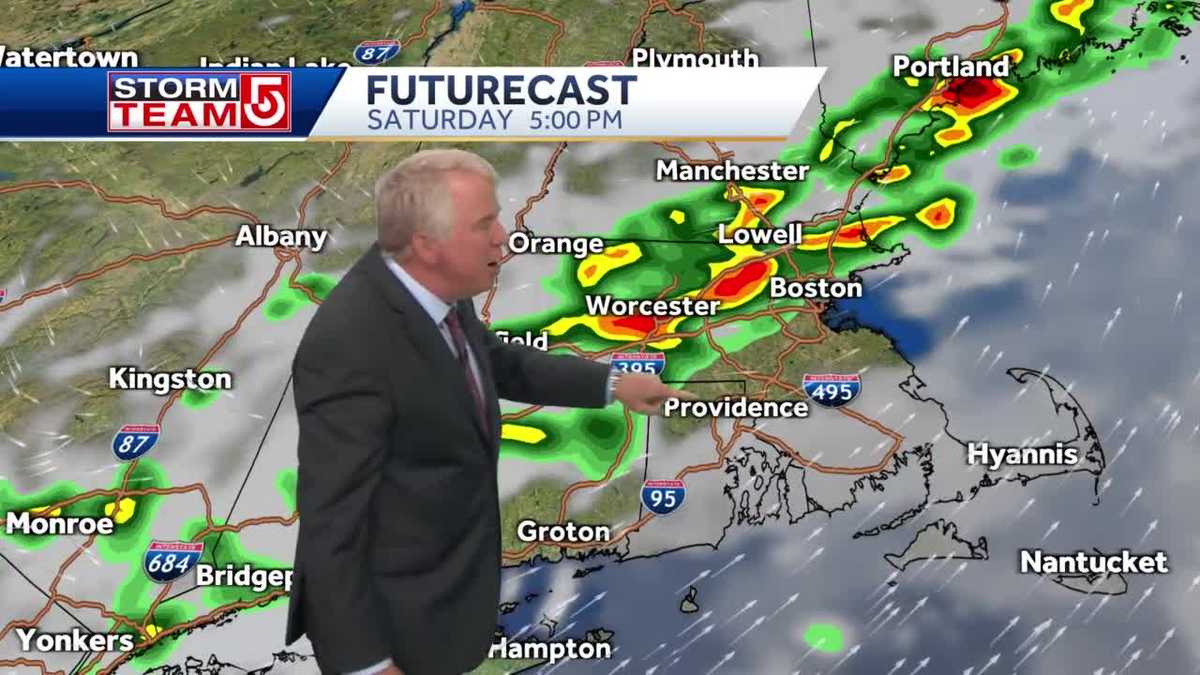 Video: Wet start to Memorial Day weekend