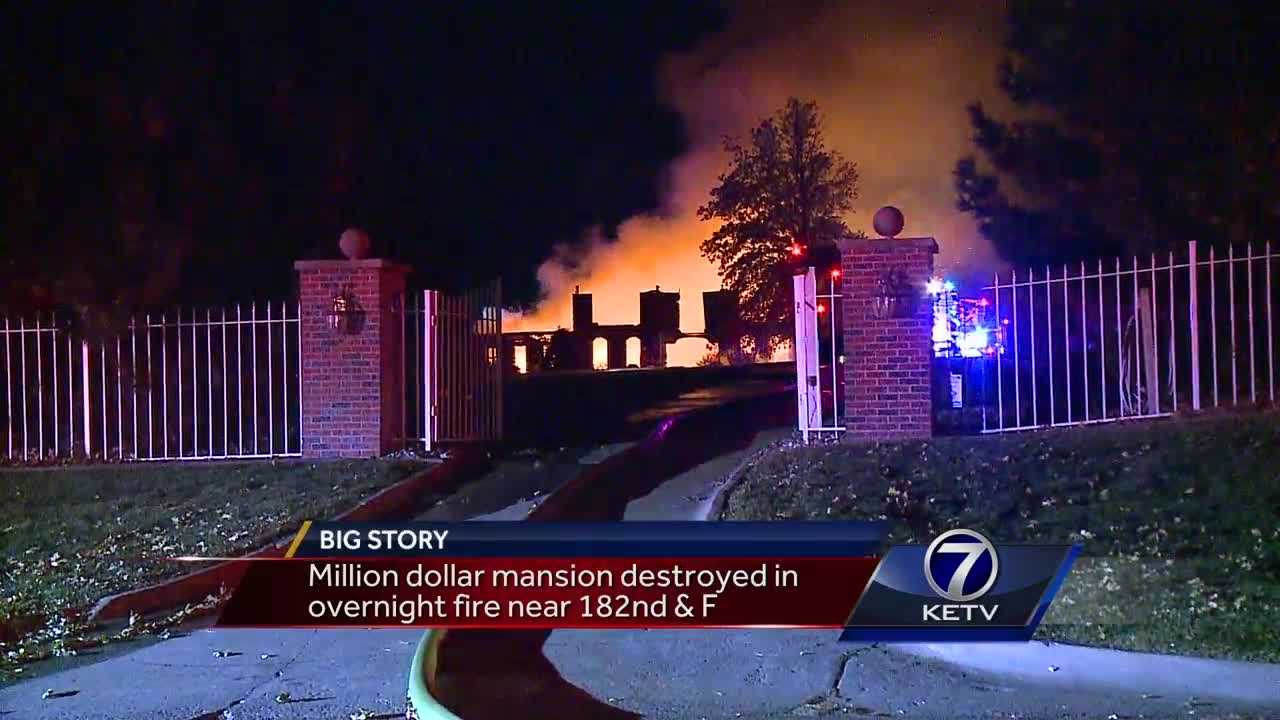 Million-dollar Mansion Destroyed In Overnight Fire Near 182nd, F