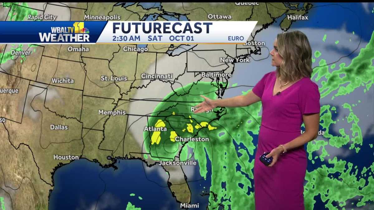 Clear skies and cooler breeze for Tuesday, temps in the 70's