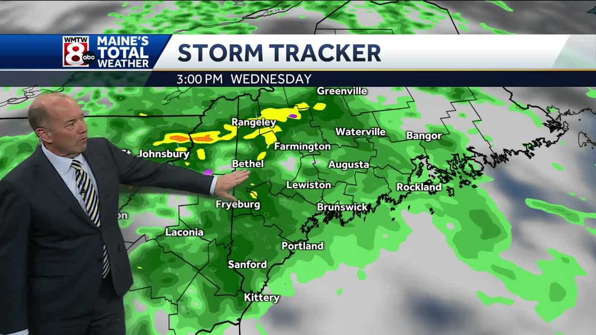Clouds increase with showers on the way