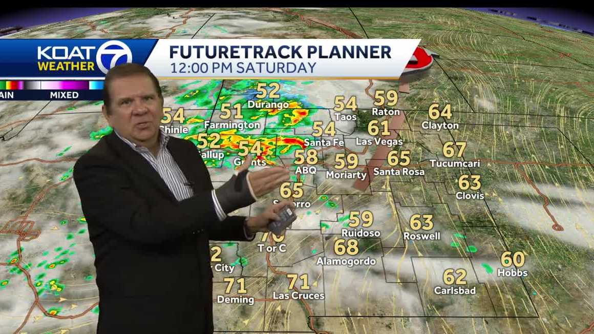 Increasing rain before cold front moves in