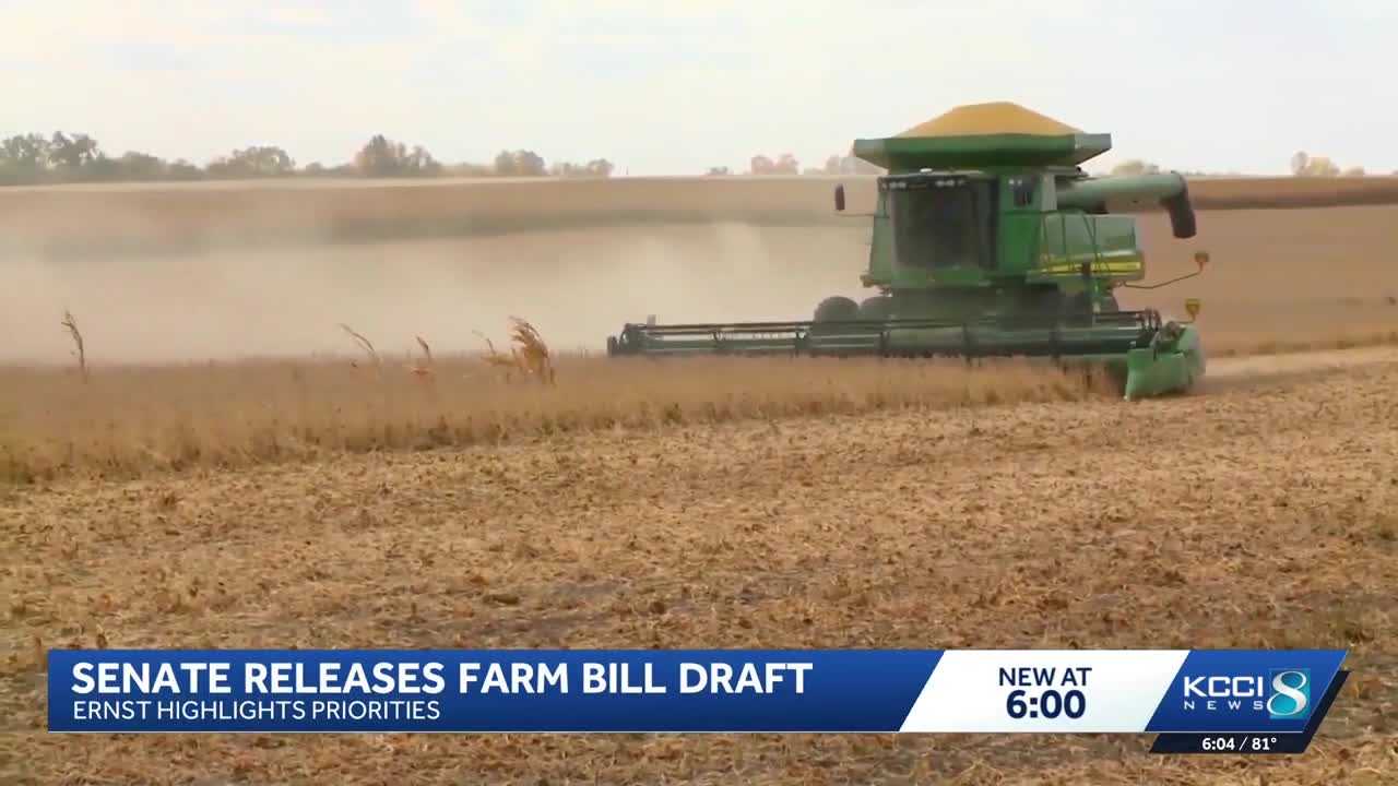 kcci.com - Ernst says new Farm Bill draft would boost rural America