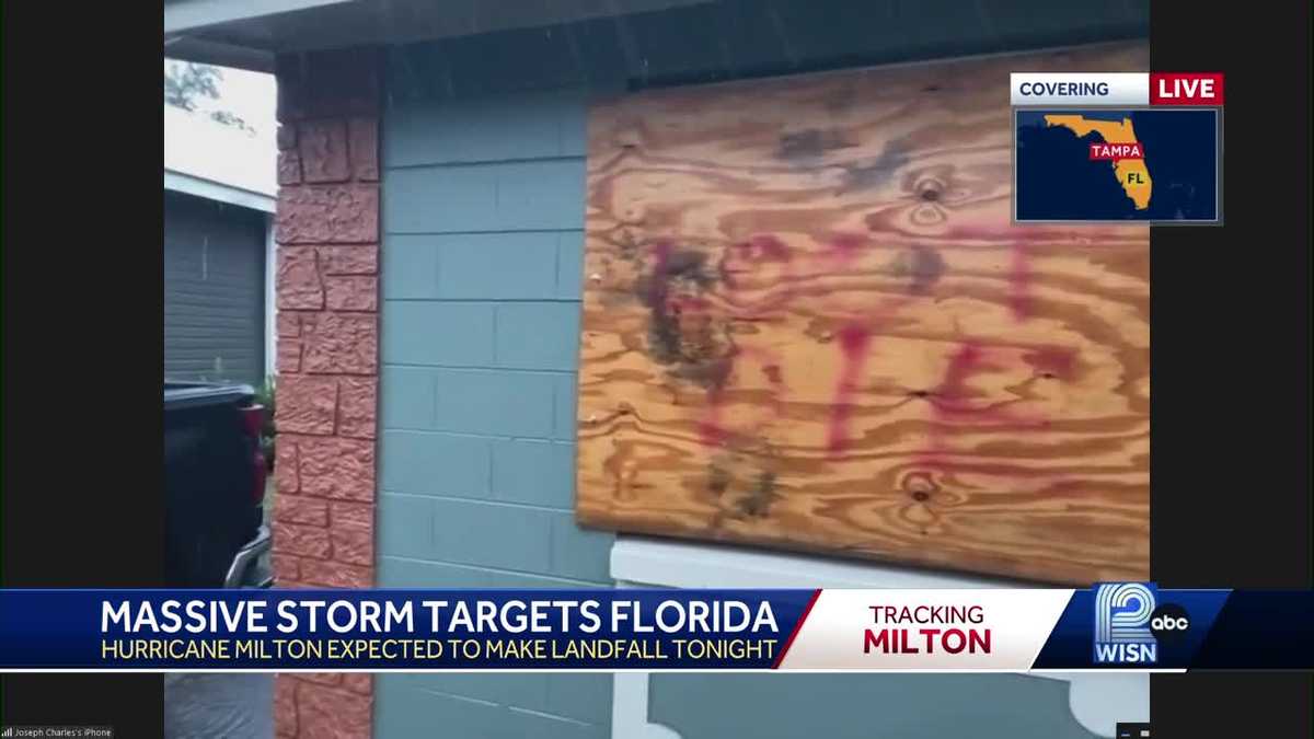 Tampa resident staying in Florida ahead of Hurricane Milton