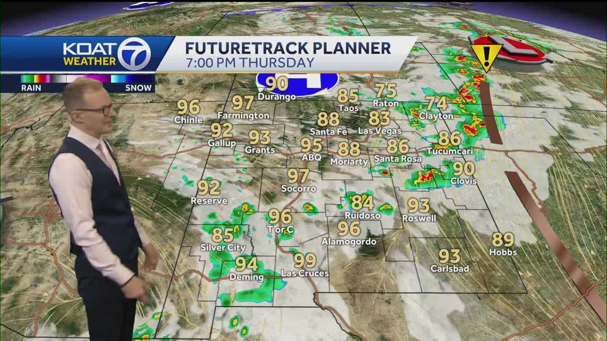 New Mexico forecast: Hot summer trend with some heavy rain - KOAT