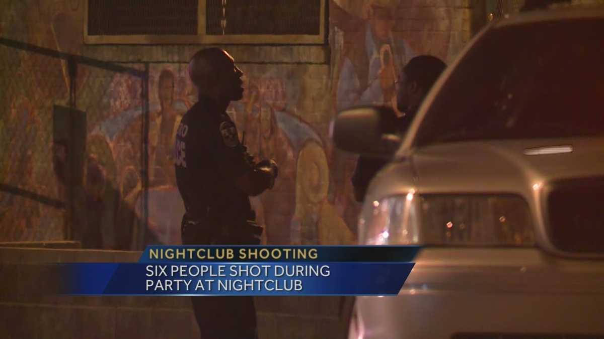 Police search for gunman after 6 shot at a Louisville club