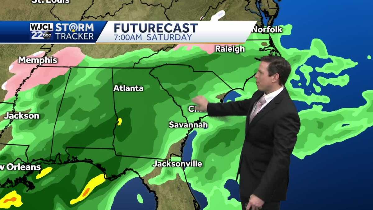 Spring-like temperatures today... Rain likely by the weekend - WJCL