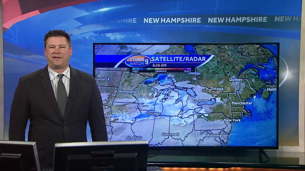 Watch: Sun gives way to clouds on chilly day