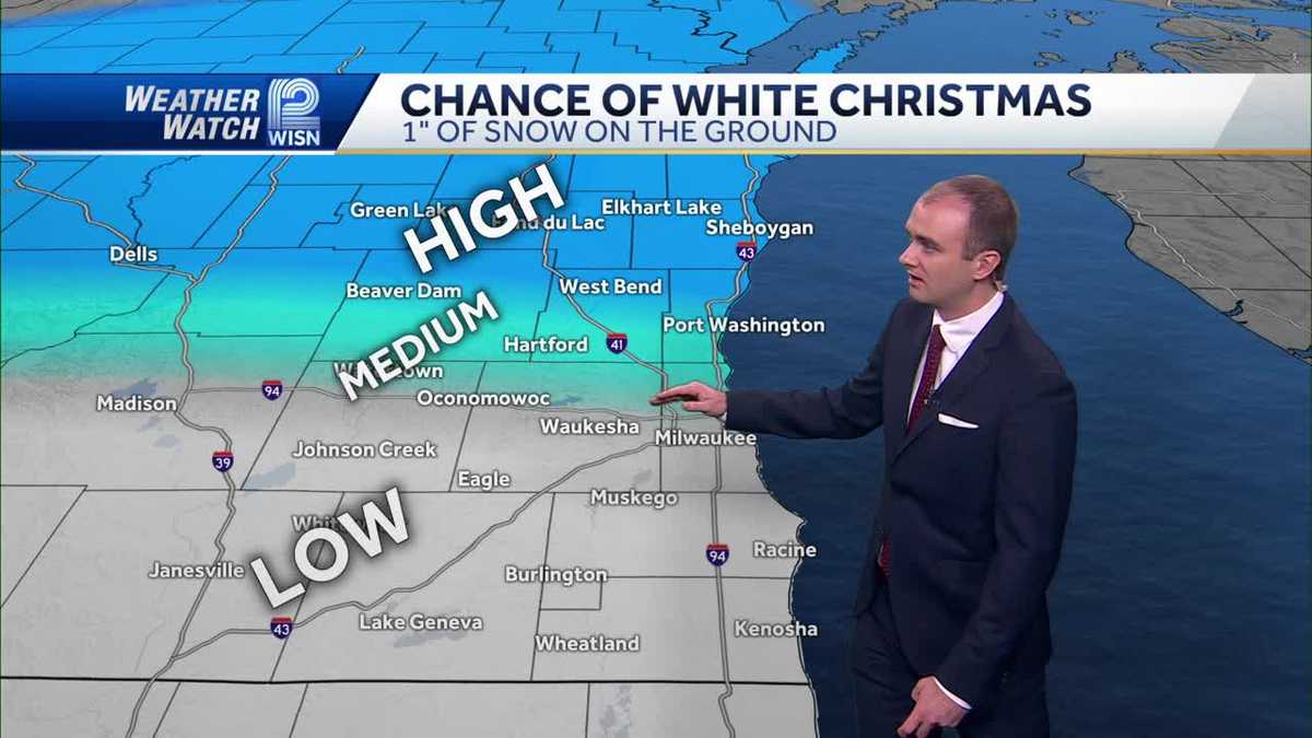 Weather: Chances Of A White Christmas