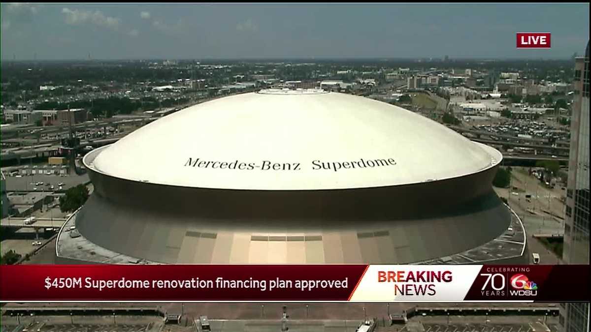 Superdome renovation project enters Phase 3