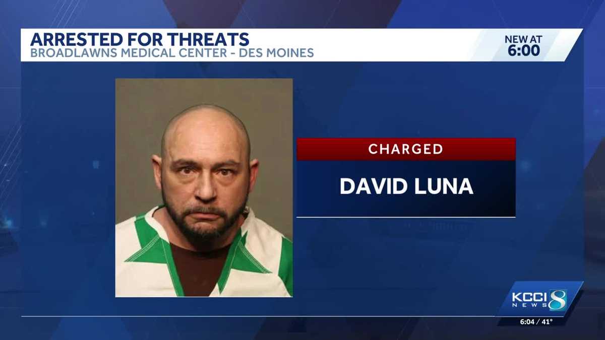 Des Moines man charged with threats against Broadlawns Medical Center