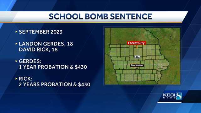 Forest City teen gets probation for setting off bomb in high school parking lot - Vimarsana News