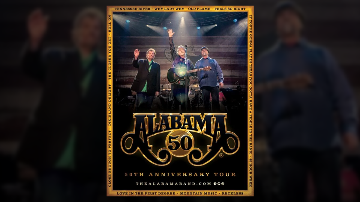 Alabama band announces "50th Anniversary Tour" for 2019
