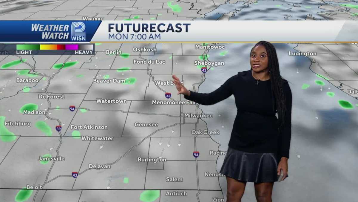 Videocast Lingering Showers Monday