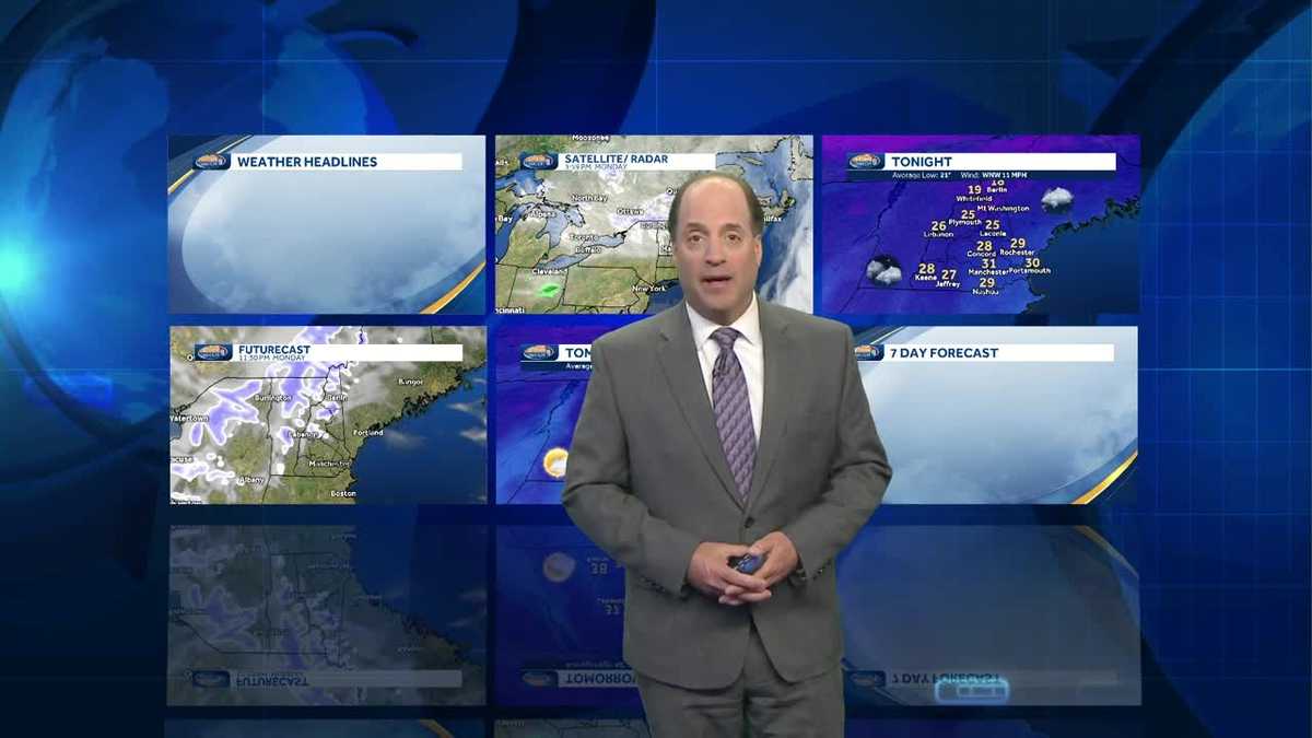 Watch: Chilly night before breezy, cooler Tuesday