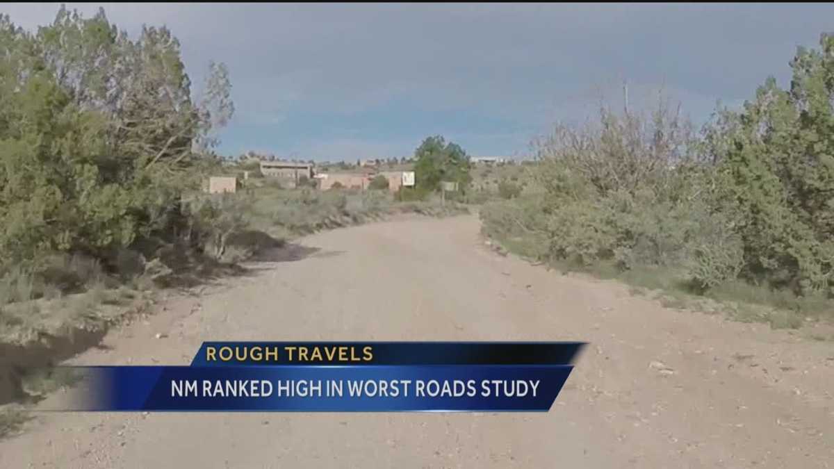 NM Ranked High In Worst Roads Study