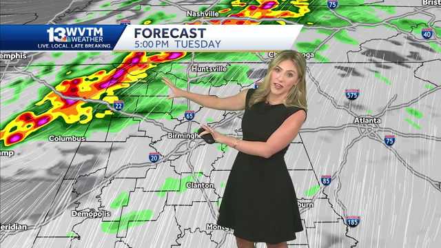 Impact weather Tuesday ahead of a big drop in temperature - Vimarsana News