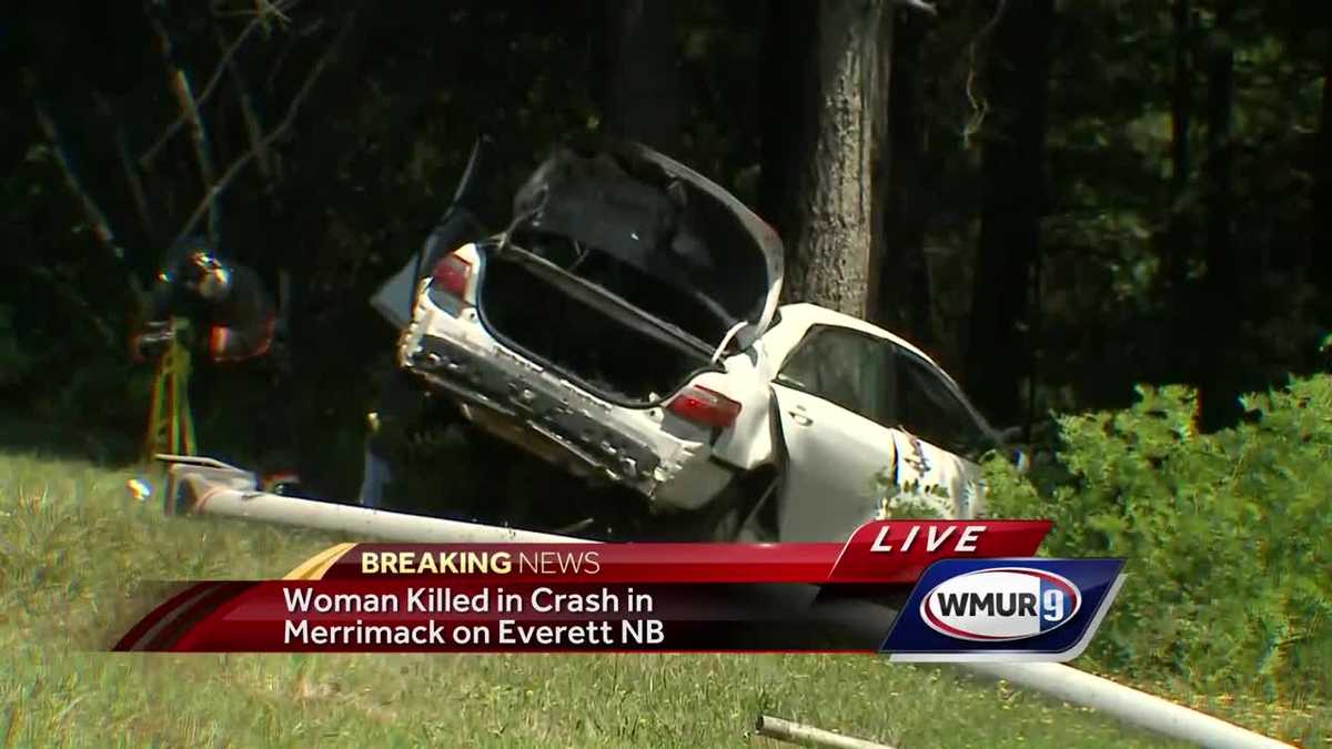 Woman killed in crash on Everett Turnpike